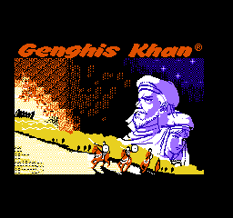 Genghis Khan Title Screen